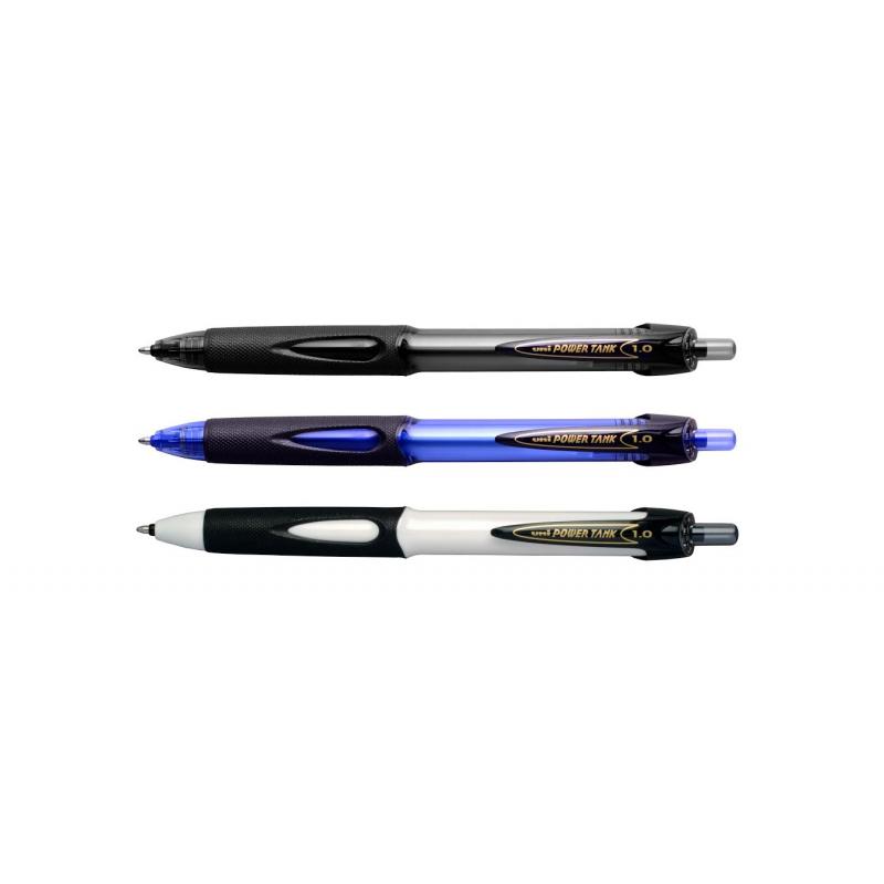 Image of Promotional Uni-ball® Power Tank Ball Pen. Writes On Wet Paper and  At Any Angle 