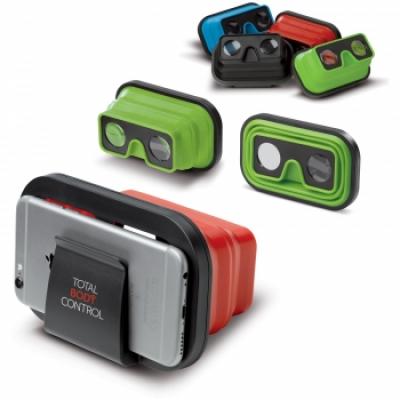 Image of Promotional Folding VR Glasses. Printed Foldable Virtual Reality Glasses
