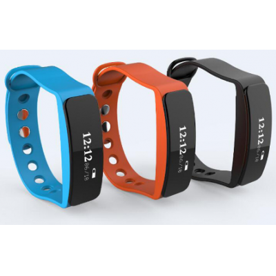 Image of Promotional Fitness Tracker. Activity Tracker With Watch Function And Anti Loss Feature