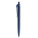 Image of Printed Prodir QS01 Matt In Blue. Newly Launched 3D Triangular Prodir Pen