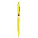 Image of Promotional Prodir QS20 The Peak Pen. Matt Yellow With Polished Clip And Button