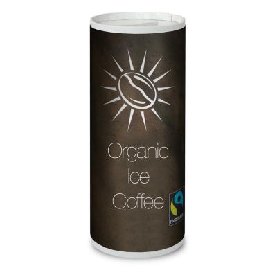 Image of Promotional Organic Iced Coffee Can. Full Colour Print