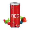 Image of Full Colour Printed Can Of Red Berry Juice. 250ml