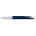 Image of Printed Cross ATX Translucent Blue Ball Pen. Presented In A Premium Gift Box