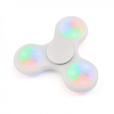 Image of Promotional LED Flashing Fidget Spinner. Printed Smart Spin