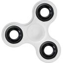 Image of Printed Smart Spin Fidget Spinner. WHITE. Promotional Fidget Spinner