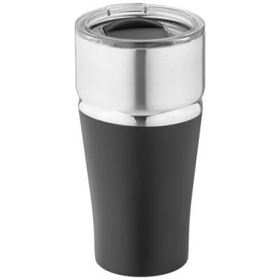 Image of Promotional Milo Copper Vacuum Mug Insulated, Black/Silver