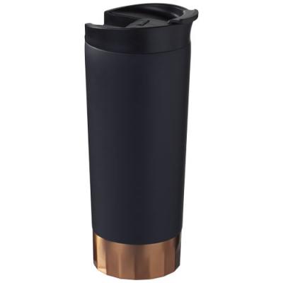 Image of Promotional Peeta Copper Insulated Takeaway Mug, Black