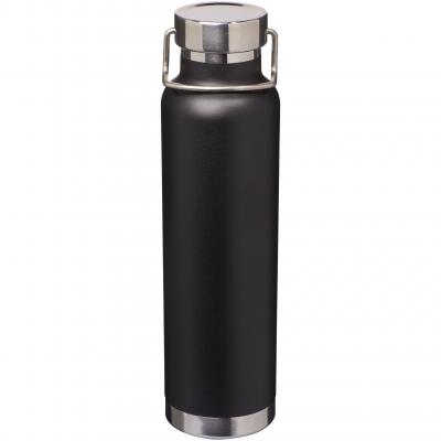 Image of Promotional Thor Copper Vacuum Insulated Bottle. Black
