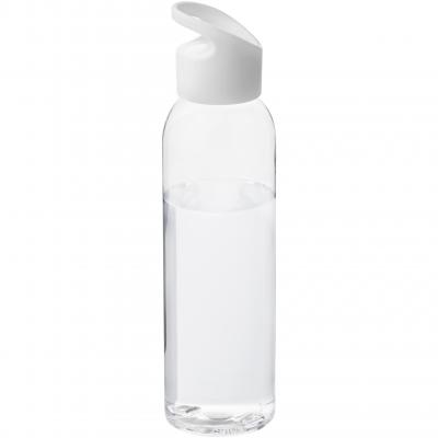 Image of Printed Sky sports bottle, Transparent White, BPA-free Eastman Tritan™ Bottle