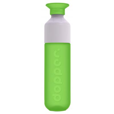 Image of Promotional Dopper Water Bottle Apple Green. BPA Free 450ml  Dopper Bottle