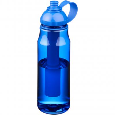 Image of Promotional Arctic Ice Bar Bottle. Blue Cooler Bottle 700ml