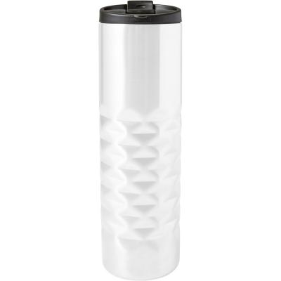 Image of Branded  Diamond thermos mug 460ml, white