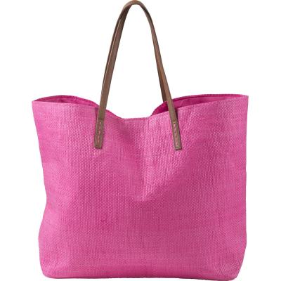 Image of Promotional Bright Coloured Beach Bag Pink
