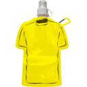 Image of Branded Football Themed Folable Bottle, Reusable T Shirt Bottle Yellow