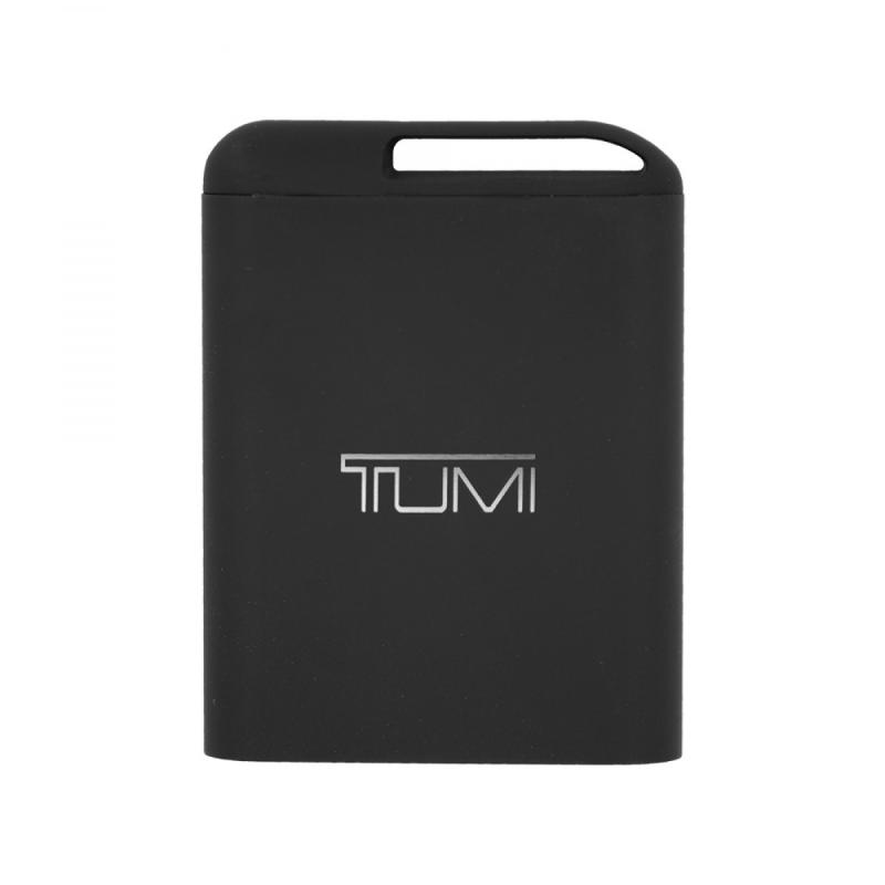 Image of Branded Theta S2 power bank with a modern black rubber finish
