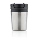 Image of Branded Coffee To Go Tumbler, Reusable Coffee Mug Silver