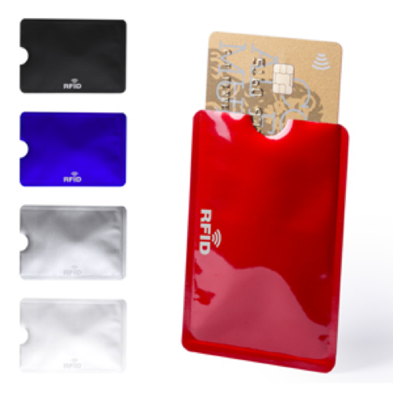 Printed RFID Aluminium Credit Card Holder, Prevents Electronic Scamming ::  Promotional Products UK, Branded Products Swag Boxes & Merchandise London  UK :: Leicester & Leeds, Eco & Sustainable Products