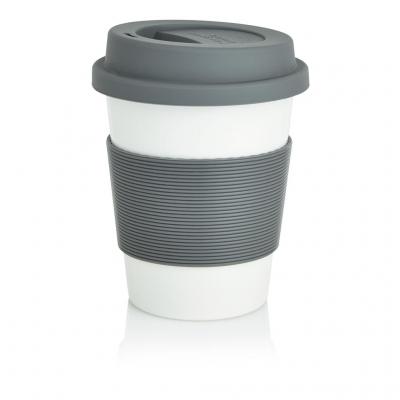 Image of Branded Biodegradable Takeaway Coffee Cup,Grey