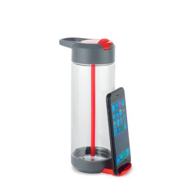 Image of Branded Tritan Sports Bottle With Mobile Phone Holder