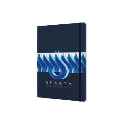 Image of Promotional Moleskine A4 Notebook, Soft Back XL Notebook Sapphire Blue