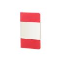 Image of Branded Moleskine Volant Pocket Notebook A6 Geranium Red