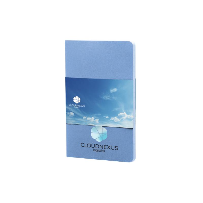 Image of Printed Moleskine Volant Pocket Notebook A6 Powder Blue