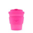 Image of Engraved ecoffee Cup, Reusable Bamboo Mug 8oz Pink'd