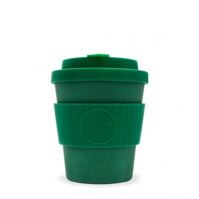 Image of Branded ecoffee Cup, Bamboo Takeaway Mug 8oz Leave it Out Arthur