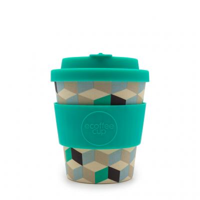 Image of Printed ecoffee Cup, Bamboo Takeaway Mug 8oz Frescher