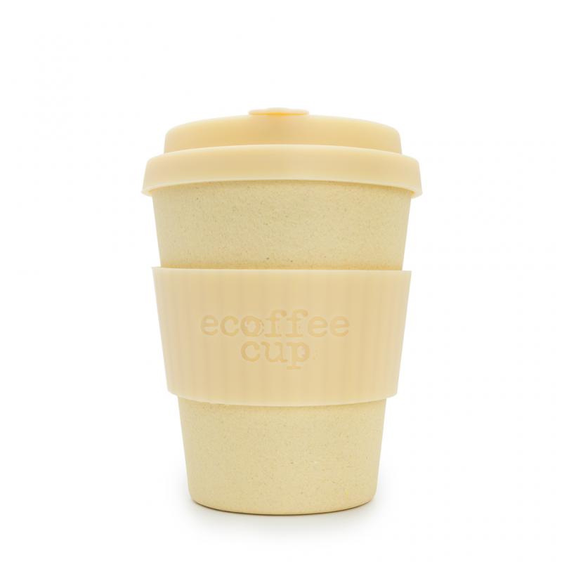 Image of Promotional ecoffee Cup, Bamboo Takeaway Mug 12oz Crema
