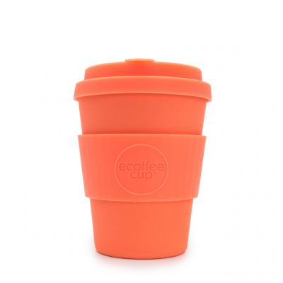 Image of Printed ecoffee Cup, Bamboo Takeaway Mug 12oz Mrs Mills