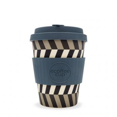Image of Printed ecoffee Cup, Reusable Bamboo Mug 12oz Look Into My Eyes