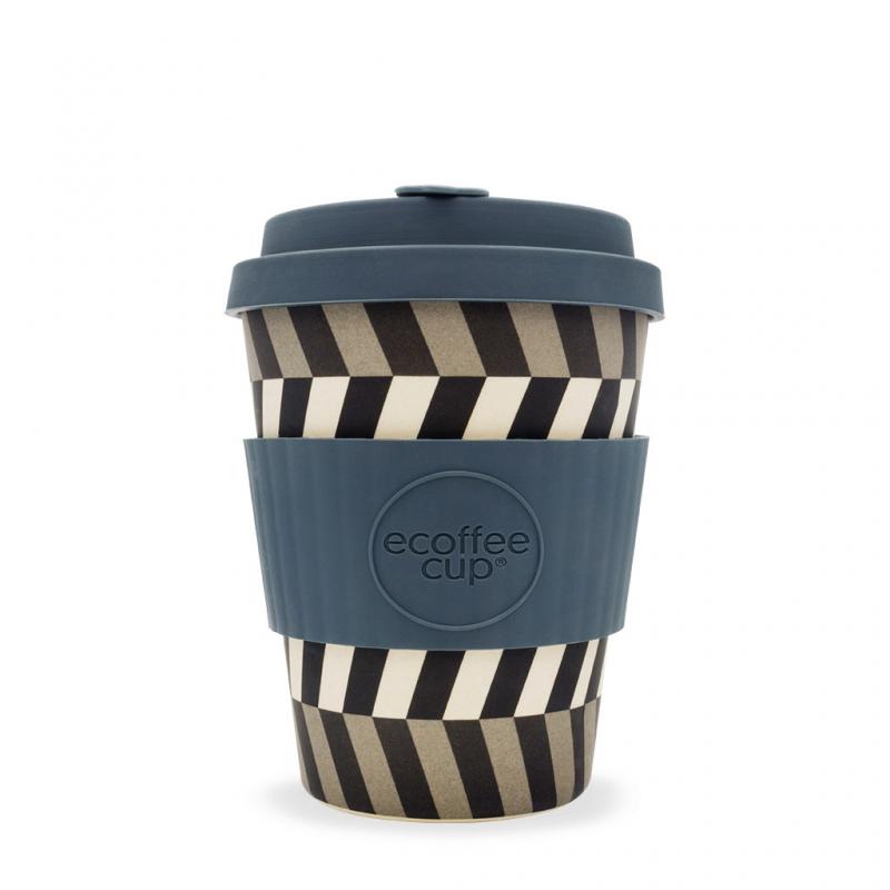 Image of Printed ecoffee Cup, Reusable Bamboo Mug 12oz Look Into My Eyes