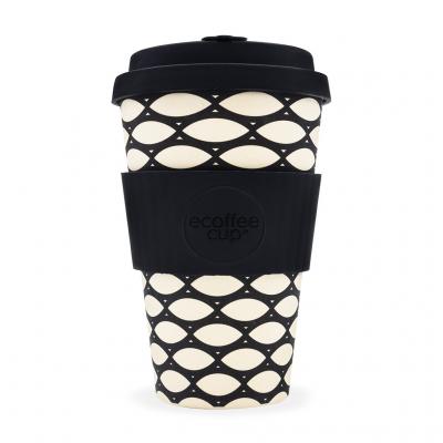 Image of Promotional ecoffee Cup, Reusable Bamboo Mug 14oz Basketcase