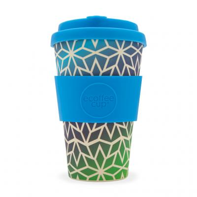 Image of Branded ecoffee Cup, Reusable Bamboo Mug 14oz Stargate