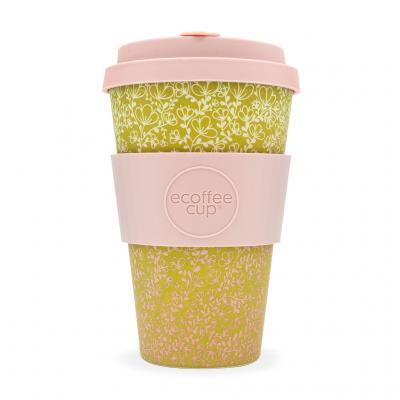 Image of Printed ecoffee Cup, Reusable Bamboo Mug 14oz Miscoso Primo
