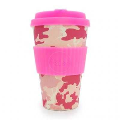 Image of Printed ecoffee Cup, Reusable Bamboo Mug 14oz Miss Wasilla