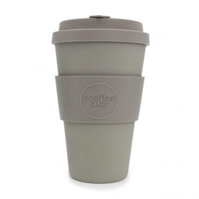 Image of Promotional ecoffee Cup, Takeaway Bamboo Mug 14oz Molto Grigio