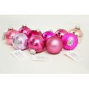 Image of Christmas Bauble 6cm,Pink. Available In 60mm 70mm 80mm
