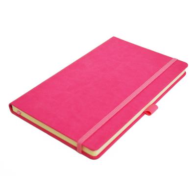 Image of Promotional Flexible Hard Cover Notebook A5 Pink