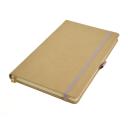 Image of Printed Flexible Hard Cover Notebook A5 Beige