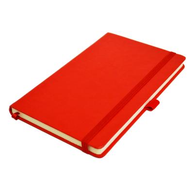 Image of Promotional Flexible Hard Cover Notebook A5 Pillar Box Red