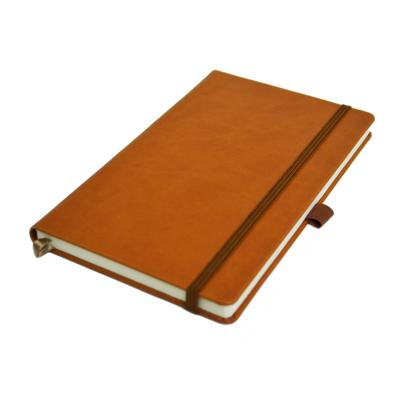 Image of Promotional Flexible Hard Cover Notebook A5 Tan Brown