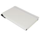 Image of Promotional Curve Notebook, PU A5 Notebook With Integrated Pen Slot,White