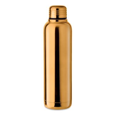 Image of Promotional Insulating Flask With Shiny UV Finish, Gold