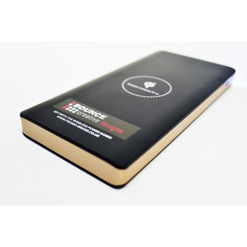 Image of Promotional Smart Power Wireless Qi Power bank 10,000 mAh