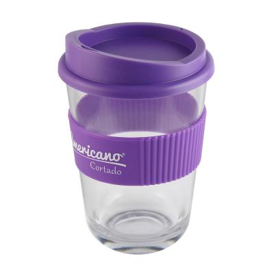 Image of Promotional Americano® Cortado Reusable Coffee Mug, Purple