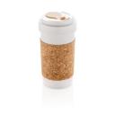 Image of Promotional Eco Reusable Can Mug With Cork Sleeve