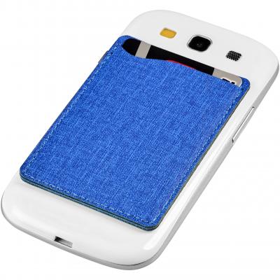 Image of Promotional RFID phone wallet, Anti Identify Theft Fabric Credit Card Holder